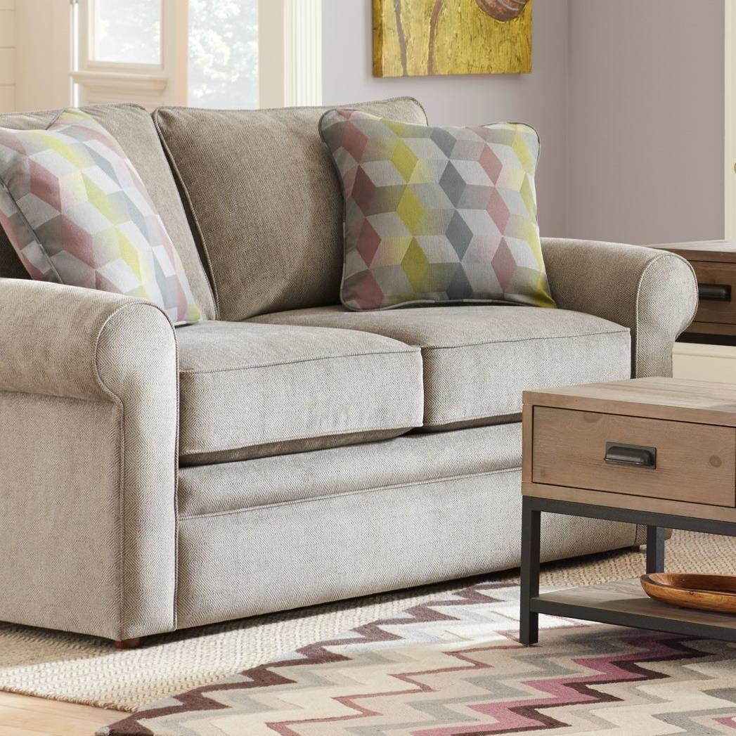 La Z Boy Collins 630494 C124153 Loveseat with Rolled Arms